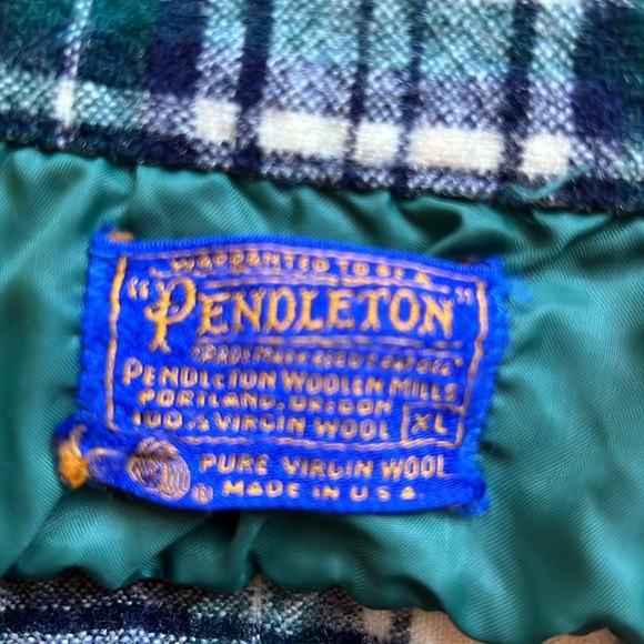 Mens vintage Pendleton wool flannel. Size xl. - Picture 5 of 7